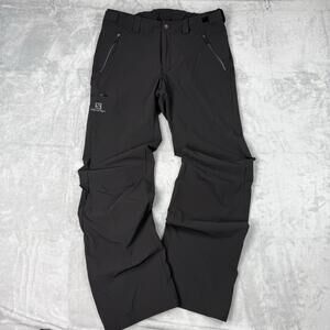 Salomon AdvancedSkin Shield Softshell Pants Black Men 32x31 Performance Hiking